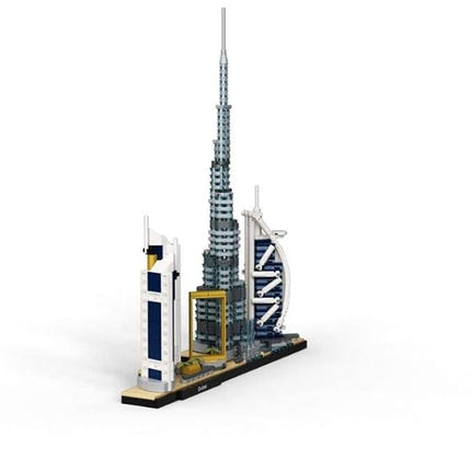 LEGO Architecture Skylines: Dubai 21052 Building Kit, Collectible Architecture Building Set for Adults, New 2020 (740 Pieces)