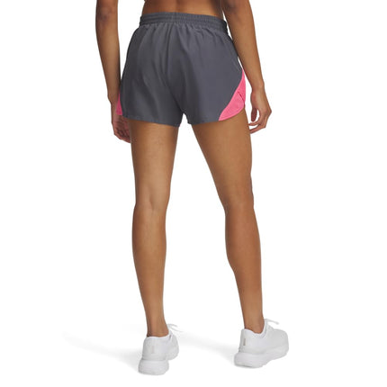 Under Armour Womens Fly By 3'' Shorts Gray L