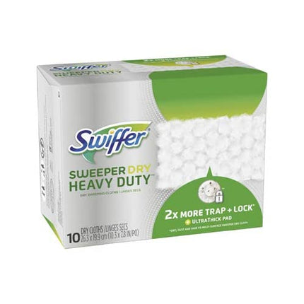 Swiffer 77136 Dry Sweeping Cloths, Heavy-Duty, 10-Ct. - Quantity 44