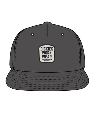 Dickies Men's Mid Crown DWR Poly Hat W/Woven Patch