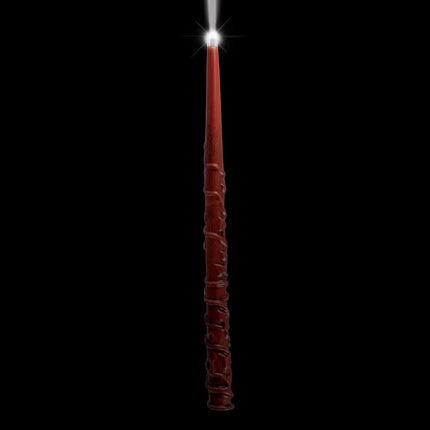 DISGUISE Harry Potter Hermione Illuminating Wand, Light Up Costume Wand Accessory Brown