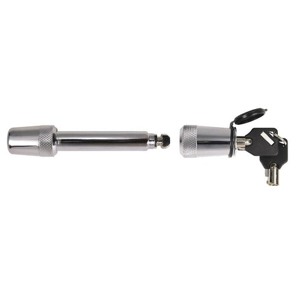 Verrou d'attelage Trimax Premium 5/8" de diamètre x 2-3/4" d'ouverture, clé T3, emballage blister, argent