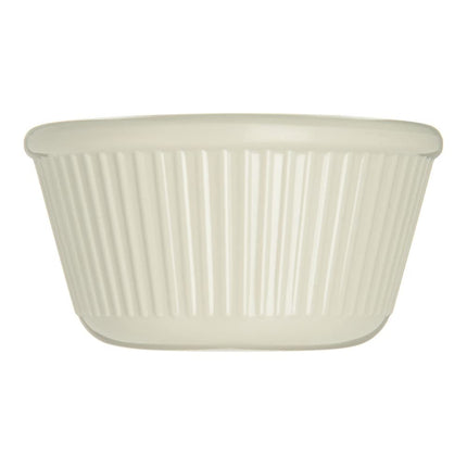 Carlisle FoodService Products Plastic Ramekins, Sauce Bowl for Catering, Kitchen, Restaurant, 4 Ounces, Bone, (Pack of 48)
