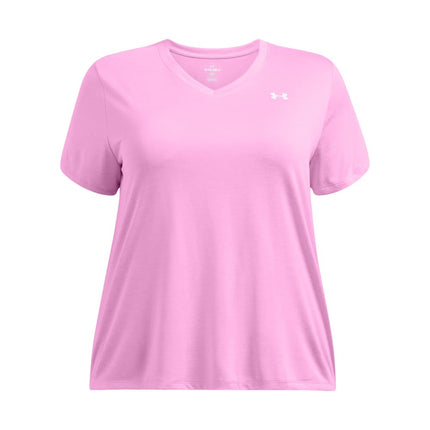 Under Armour Womens Tech Twist T-Shirt Stellar Pink M