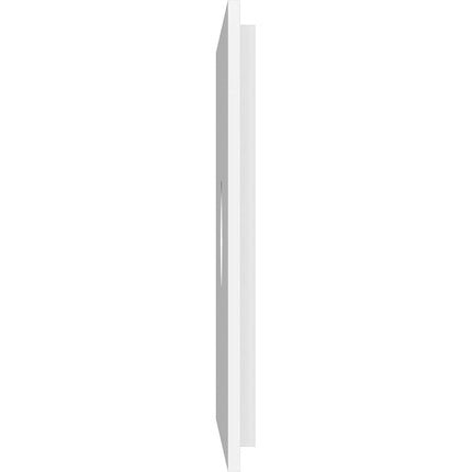 30"W x 15"H x 4"ID x 10 1/2"C x 1"P Rectangle Architectural Grade PVC Contemporary Ceiling Medallion, Two Piece