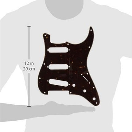 Fender Stratocaster Pickguard Tortoiseshell 11 Hole