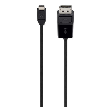 BELKIN B2B103-06-BLK Belkin USB-C to DisplayPort Cable, Black