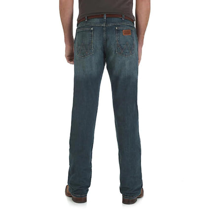 Wrangler Jeans Retro de Hombre Pierna Recta de Ajuste Delgado, Bozeman, 31W x 32L