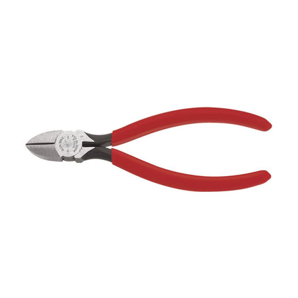 Klein Tools D202-6 Pliers, Diagonal Cutting Pliers with Tapered Nose, Induction Hardened Knives and Hot Riveted Joint, 6-Inch