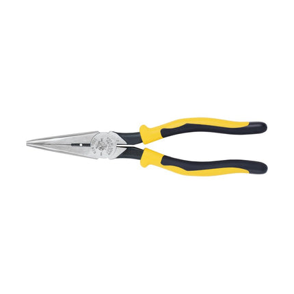 Pliers, Long Nose Side-Cutters, Stripping, 20 cm Klein Tools J203-8N