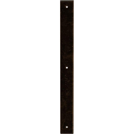 Ekena Millwork BKTM02X20X20HAABZ Steel Bracket Hamilton, 2"W x 20"D x 20"H, Antiqued Bronze