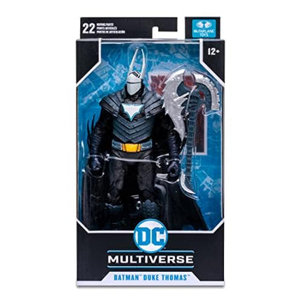 McFarlane Toys, DC Multiverse Batman Duke Thomas 7-inch Action Figure, Collectible DC Dark Nights: Metal Figure with Unique Collector Character Card – Ages 12+