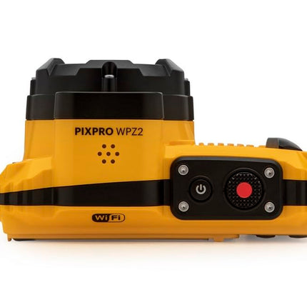 KODAK Pixpro WPZ2 - 16M Pixel Compact Digital Camera, Waterproof to 15m, Shockproof, 720p Video, 2.7" LCD Screen - Li-ion Battery, Yellow