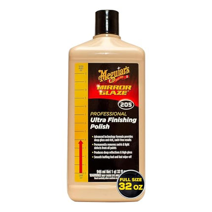 Meguiar's M205 Mirror Glaze Ultra Finishing Polish - 32 oz.