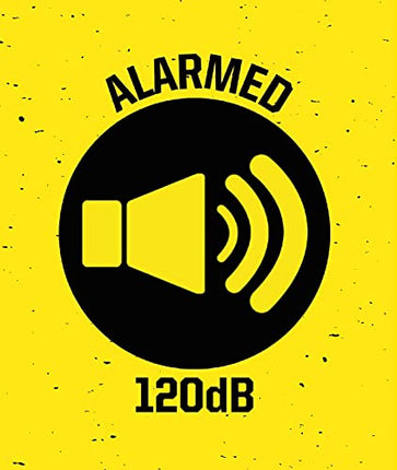 Kryptonite 429544 BLOCCADISCO CON ALLARME KRYPTOLOK (6mm PIN), Black