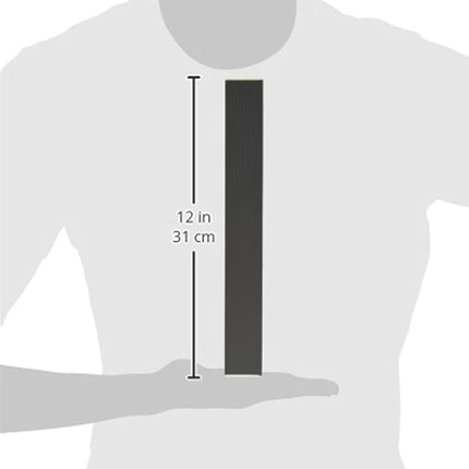 Gallery Glass 16690 Instant Lead Lines 12-inch 72 kg-Black .125-inch Thick, one Size