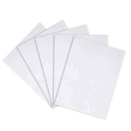 uxcell Corrugated Plastic Sheets,3mm White Blank Y