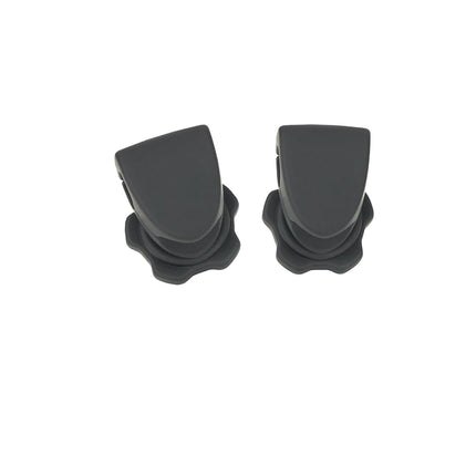 Football Visor Clips Replacement for Football Visor Helmet Clips - Universal Fit (1 Pair) (Black)