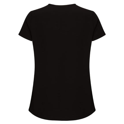 Women's Cool Stretch V-Neck Cargo Top and Pant Set 8400-9400 (Black, Large)