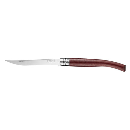 Opinel Effile No12 Stainless Steel Slim Folding Knife Padouk Handle - Box