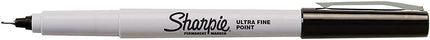 Rotulador permanente Sharpie, punta ultra fina, rosa, paquete de 6 (gris)