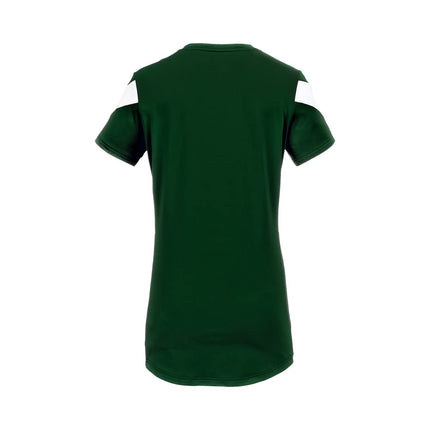Mizuno Girls' Balboa 6 Short Sleeve Volleyball Jersey, Forest-White, M