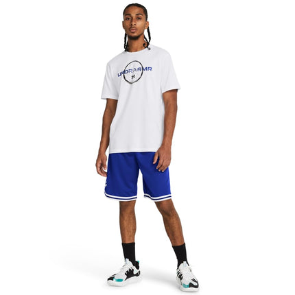 Short de basketball Perimeter 25 cm Under Armour pour homme