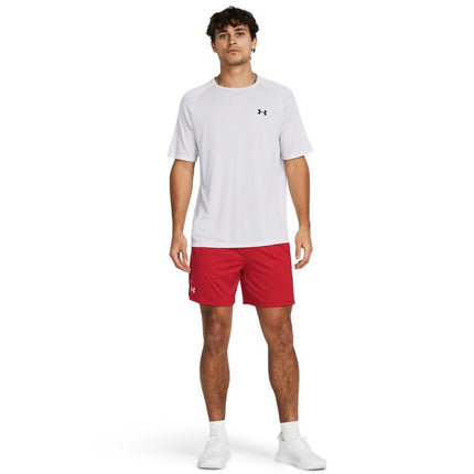 Under Armour Men's Threadborne Boundless Polo, Red-White, X-Large