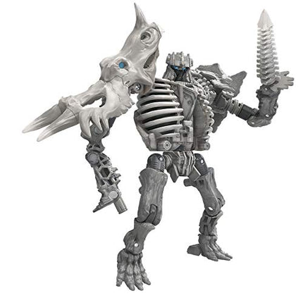 Transformers Toys Generations War for Cybertron: Kingdom Deluxe WFC-K15 Ractonite Fossilizer Action Figure - Kids Ages 8 and Up, 5.5-inch Multicolor F0674
