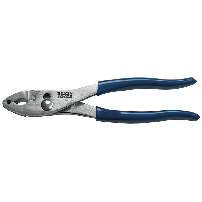 Klein Tools D514-8 Slip Joint Pliers Hose Clamp, 8