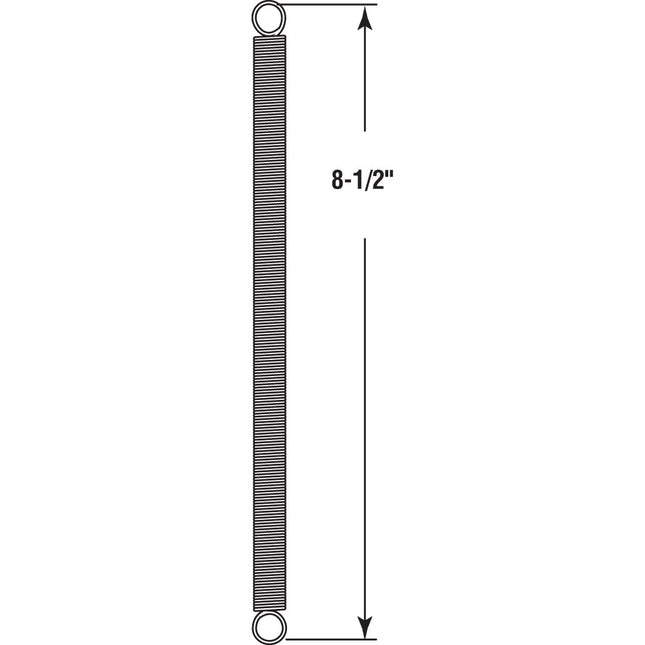 Prime-Line Products SP 9633 Spring, Extension, 7/16-Inch by 8-1/2-Inch - .047 Diameter