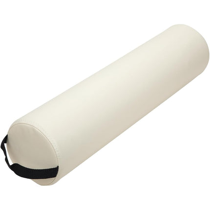 ForPro Full Round Bolster Pillow, Crème, Oil and S