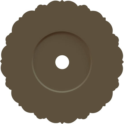 Ekena Millwork CM32ANGDF 32 1/4" OD x 3 5/8" ID x 1 1/8" P Angel Ceiling Medallion (Fits Canopies up to 15 3/4"), Gobi Desert
