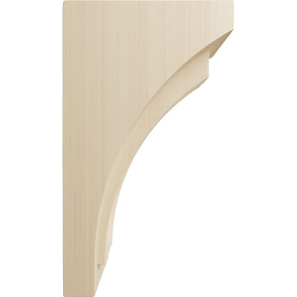 Ekena CORW04X05X10FERW 4" W x 5 3/4" D x 10" H Medium Felix Corbel, Rubberwood, Rubber Wood