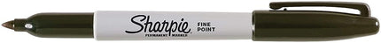 Sharpie Permanent Marker, Fine Point, Black (30101) (12 Markers)