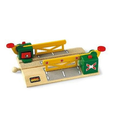 BRIO Magnetic Action Train Crossing for Kids Age 3