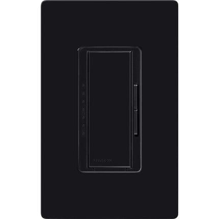 Lutron Maestro LED+ Dimmer Switch Kit for Dimmable LED, Halogen and Incandescent Bulbs, 150W/3-Way or Multi-Location, MACL-153M-RHW-BL, Black