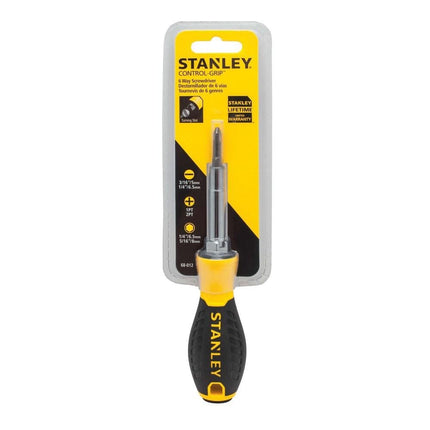 Stanley Screwdriver Set Phillips, Slotted 1/4" 8 Piece Boxed 141 [Parallel Import]