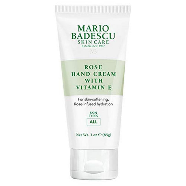 Rose Hand Cream with Vitamin E by Mario Badescu for Women - 3 oz Cream