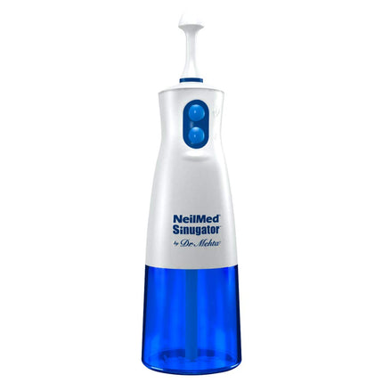 NeilMed Sinugator Cordless Pulsating Nasal Wash with 30 Premixed Packets