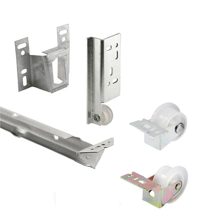 Prime-Line R 7137 Monorail Drawer Kit, 22-5/8 in Track L, Mill