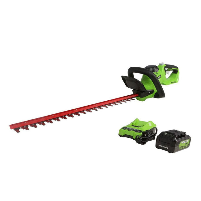 Greenworks 24V 22" Cordless Laser Cut Hedge Trimme