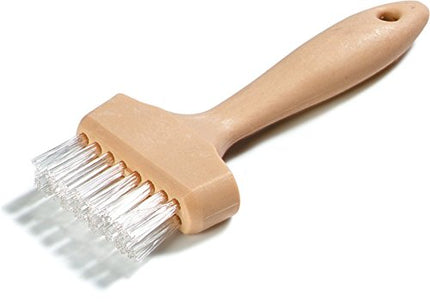 Carlisle FoodService Products Cepillo Ancho de Plástico, Cepillo para Alta Temperatura, 7 Pulgadas, Blanco, (Paquete de 12)