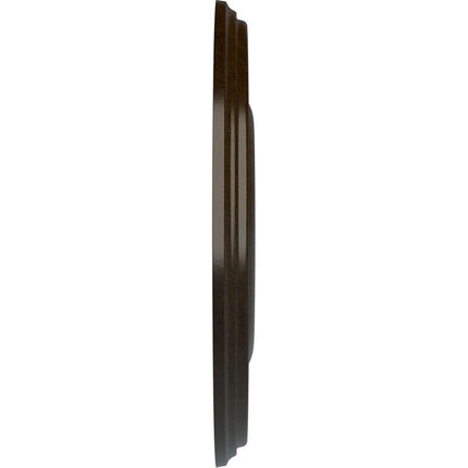 18 1/8"OD x 3 3/4"ID x 1 1/8"P Bradford Ceiling Medallion (Fits Canopies up to 4 3/8"), Hand-Painted Bronze