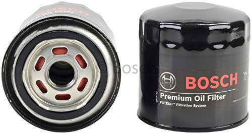 BOSCH 3410 Premium Oil Filter with FILTECH Filtration Technology - Compatible with Select Cadillac; Dodge; Ford E-150, E-250, E-350, F-150, F-250, F-350, Expedition, Explorer, Mustang; Lincoln + More