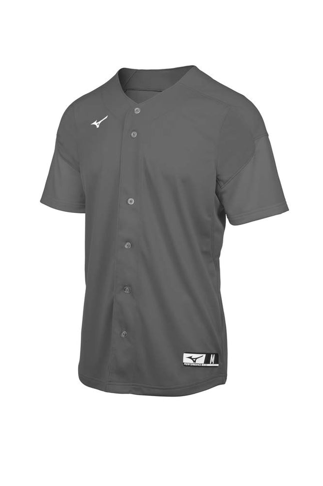 Mizuno Youth Aerolite Full Button Baseball Jersey,