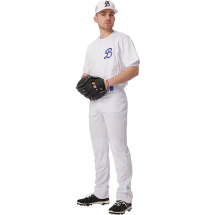 CHAMPRO Boys' Triple Crown 2.0 Open Bottom Baseball Pants Black