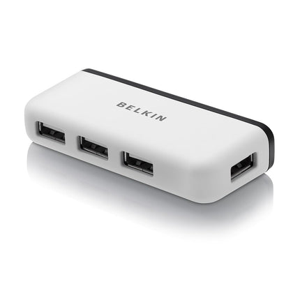 Belkin Travel USB 2.0 Hub (4-Port), White