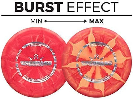 Latitude 64 Retro Burst River | Disc Golf Fairway Driver | Easy-to-Throw Disc Golf Driver for Beginners | Straight Flying | 170g+ Frisbee Disc | Unique Burst Patterns | Pink