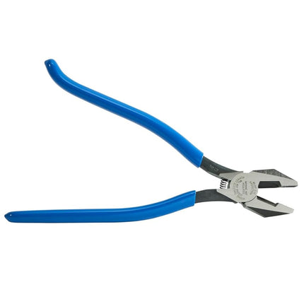 Klein Tools 94508 Pliers Set, Ironworker's Diagonal Cutting Pliers and Heavy Duty Side Cutters, Tie Wire Cutter for Rebar Work, 2-Piece Kit
